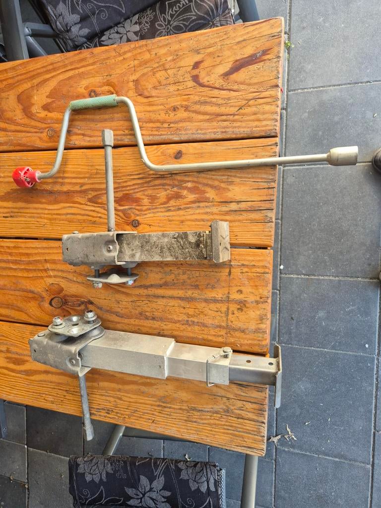 2x Alco uitdraaisteunen uitdraaipoten, Ophalen of Verzenden