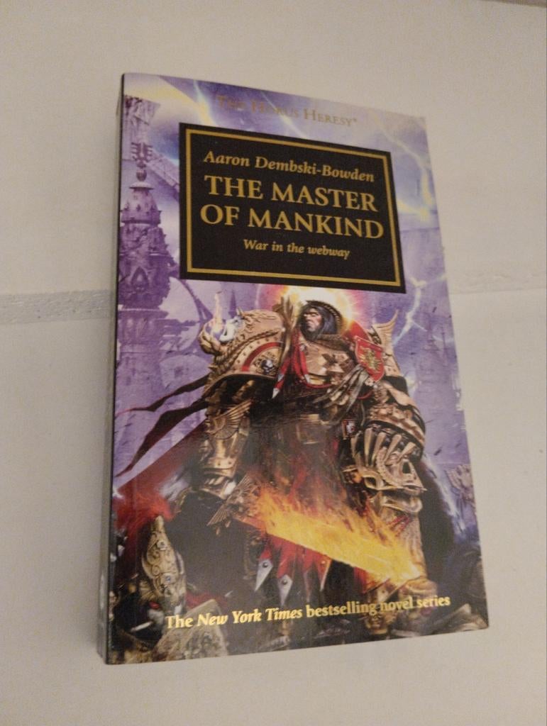 Warhammer Horus Heresy: Master of Mankind, Boeken, Ophalen of Verzenden, Zo goed als nieuw, Aaron Dembski-Bowden