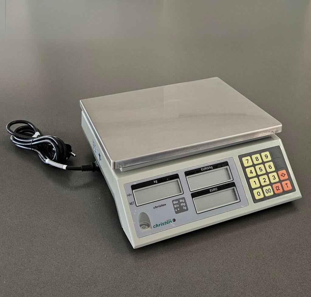 Digitale weegschaal tot 6 kg merk: Christen, Ophalen of Verzenden, Zo goed als nieuw, Personenweegschaal, Minder dan 10 kg