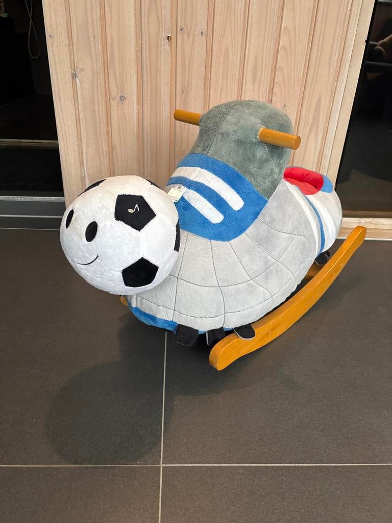 Hobbel voetbalschoen met bal - Leuk speelgoed!, Ophalen, Zo goed als nieuw