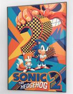 Sonic the Hedgehog 2 Sega 50x70cm Poster, Avontuur en Actie, 1 speler, Nieuw, Ophalen of Verzenden