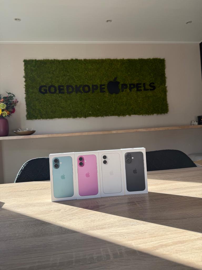 iPhone 16 128GB | nieuw/ongeopend, Ophalen, 128 GB, Apple, Cupertino California