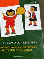 OOK UIT DE MOND dl2 Chr. KINDERLIEDJES NOTENSCHRIFT (foto’s), Ophalen of Verzenden, Zo goed als nieuw, Overige onderwerpen