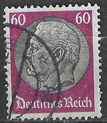 Duitsland 1933-1936 - Yvert 497 - Maarschalk Hindenburg (ST), Postzegels en Munten, Postzegels | Europa | Duitsland, Verzenden