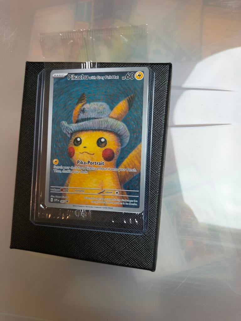 Pikachu x Van Gogh - grey felthat promo

Sealed, perfect, Ophalen of Verzenden, Nieuw