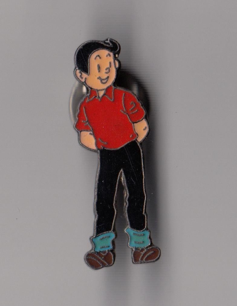 Suske en Wiske pin Stripboek, Gebruikt, Niet vindbaar, Niet vindbaar, Speldje of Pin