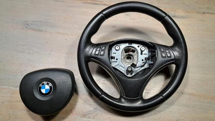 BMW Sportstuur E90 E91 E92 E93 E81 E82 E87 E88 E89 + airbag, Auto-onderdelen, Besturing, BMW, Gebruikt, Ophalen of Verzenden