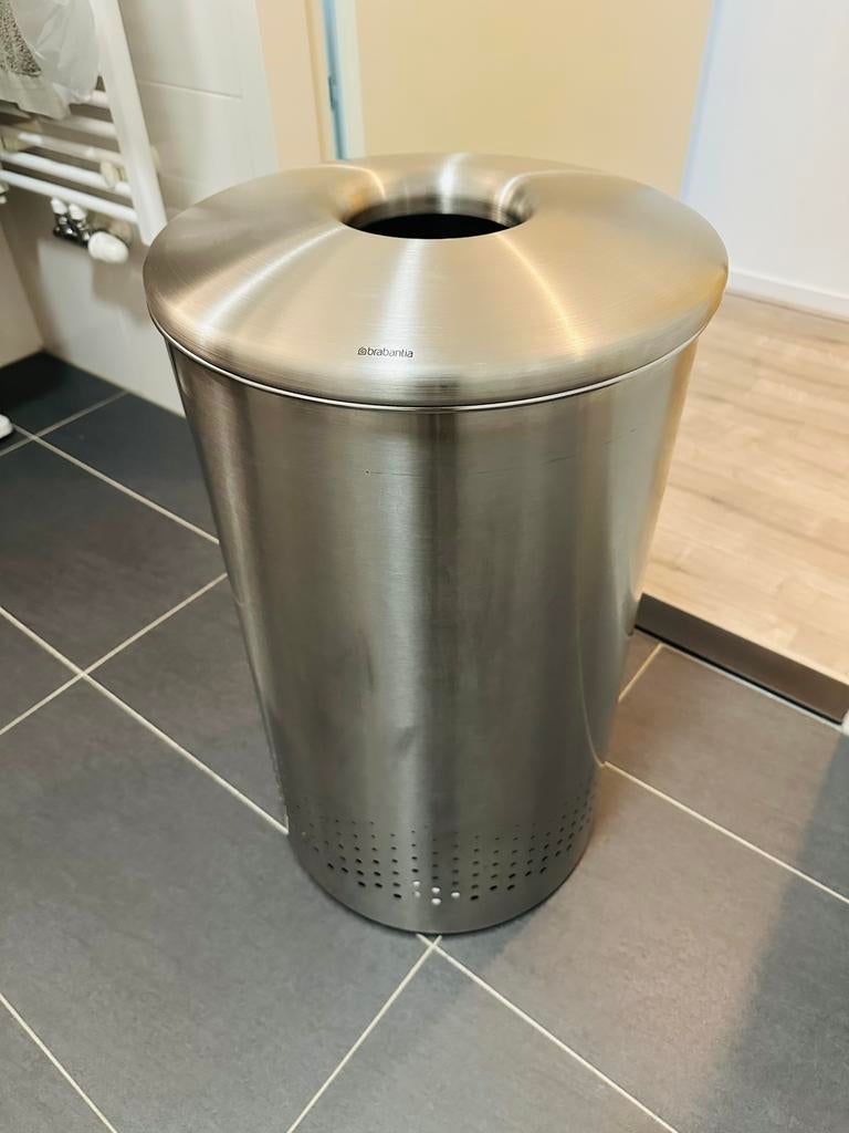 Wasmand Brabantia RVS 60L, Ophalen, Gebruikt, Overige kleuren, Overige typen