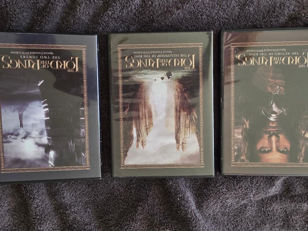 Lord of the rings, 3 originele special edition DVD's, nieuw, Verzamelen, Lord of the Rings, Ophalen of Verzenden, Nieuw, Overige typen