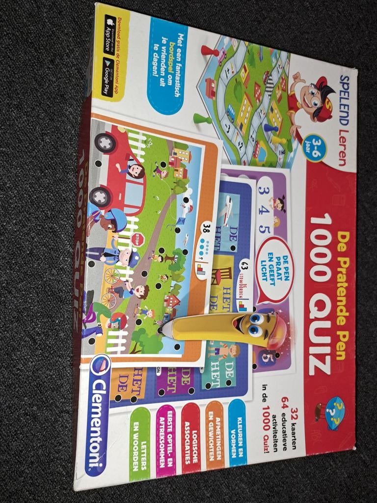 Clementoni.  De pratende pen., Ophalen, Gebruikt