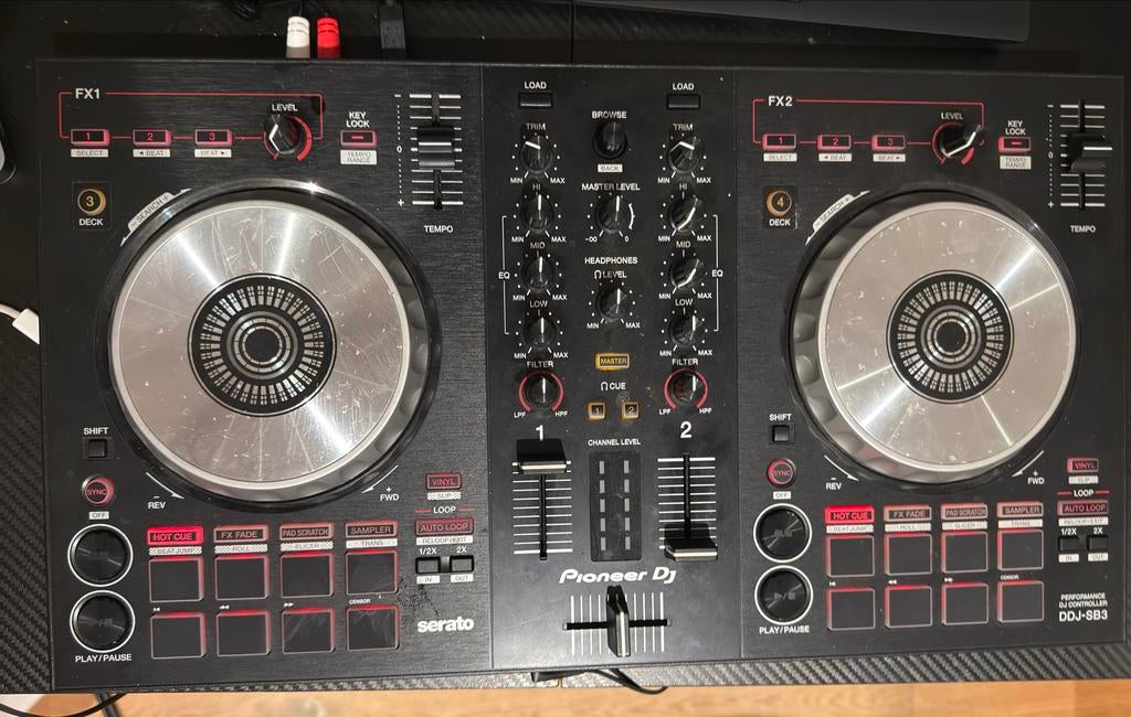 Pioneer DDJ-SB3 DJ-controller, Muziek en Instrumenten, Dj-sets en Draaitafels, Ophalen of Verzenden, Gebruikt, Dj-set, Pioneer