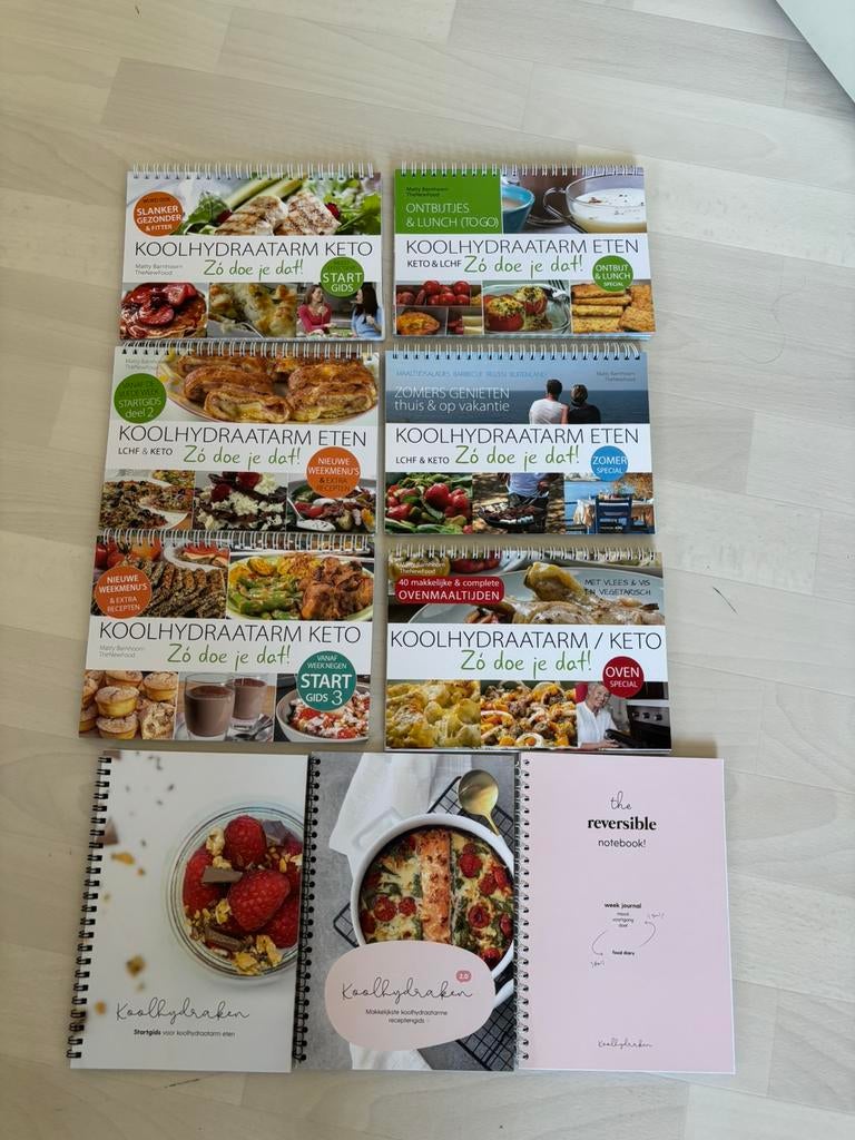 Koolhydraatarm .6 x Matty Barnhoorn en 3x koolhydraken nieuw, Ophalen of Verzenden, Nieuw