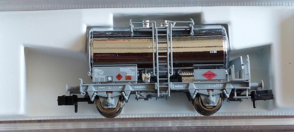NLK 0409 MITRAG TANKWAGONS FLEISCHMANN 841013 1/160, Hobby en Vrije tijd, Gelijkstroom, Fleischmann, Wagon, Ophalen of Verzenden