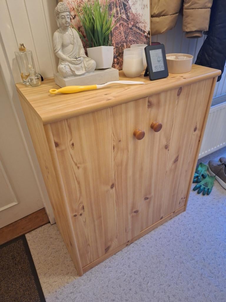 2 Mooie houten kasten met legplanken, Ophalen, Gebruikt
