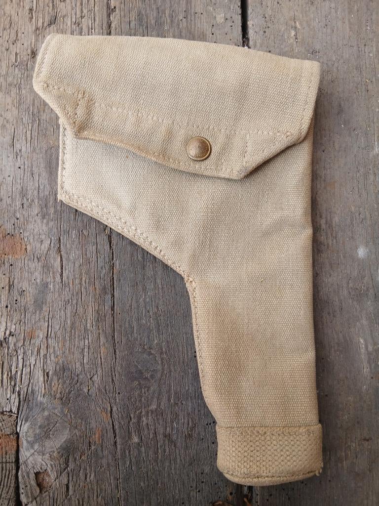 Britse webbing pattern 1937 holster, Ophalen of Verzenden, Landmacht, Engeland, Overige typen