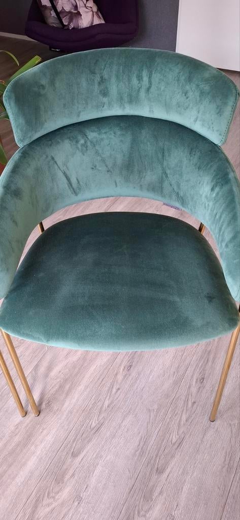 4 nieuwe eethoekstoelen, Huis en Inrichting, Stoelen, Ophalen, Nieuw, Vier, Stof