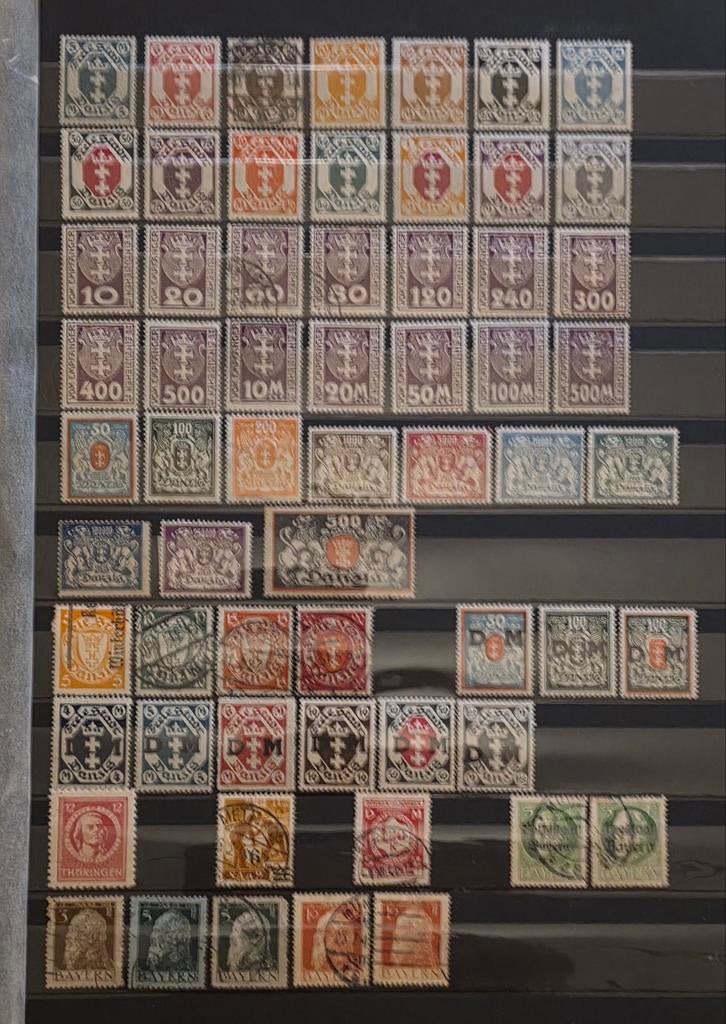 16 Kantjes Deutsches Reich, Postzegels en Munten, Ophalen of Verzenden, Duitse Keizerrijk