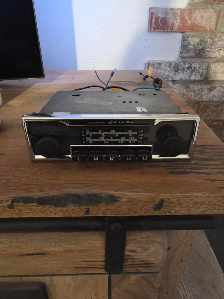 Becker Autoradio voor Mercedes Oldtimer, Auto diversen, Verzenden