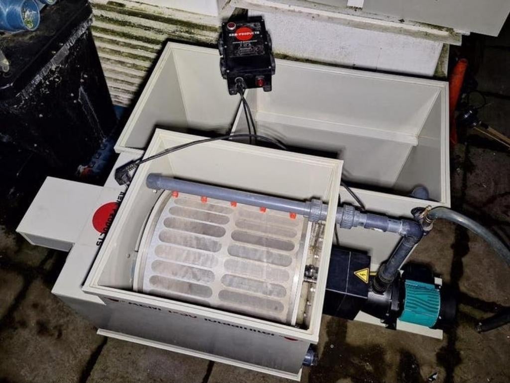 5x verschillende gebruikte trommelfilter te koop zie foto's, Tuin en Terras, Ophalen, Gebruikt, Vijverfilter