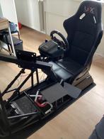 UGX racestoel simracing racestuur met pedalen  logitech, Ophalen, Gebruikt, Overige typen