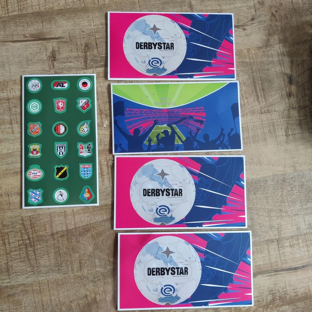 XXL Voetbal  Sticker Plus, Ophalen of Verzenden