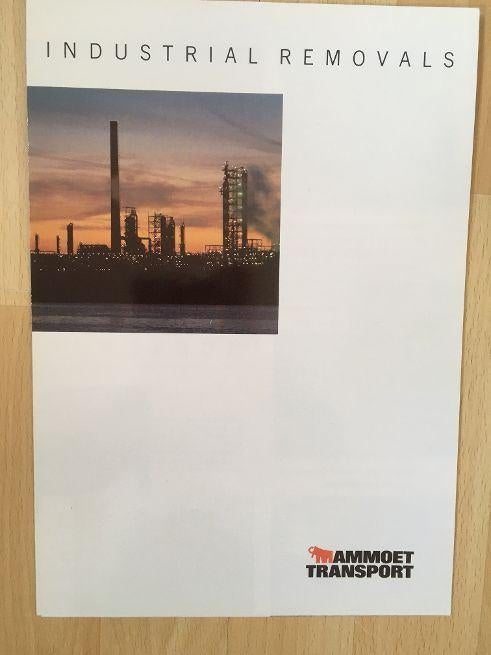 folder mammoet transport Amsterdam, Ophalen of Verzenden, Zo goed als nieuw, Overige merken