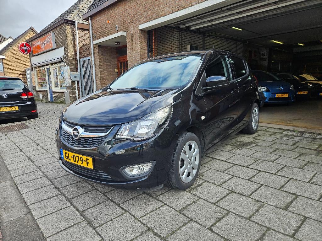 Opel Karl 1.0 Ecoflex 55KW 2015 Zwart, Voorwielaandrijving, 839 kg, Stof, 74 pk