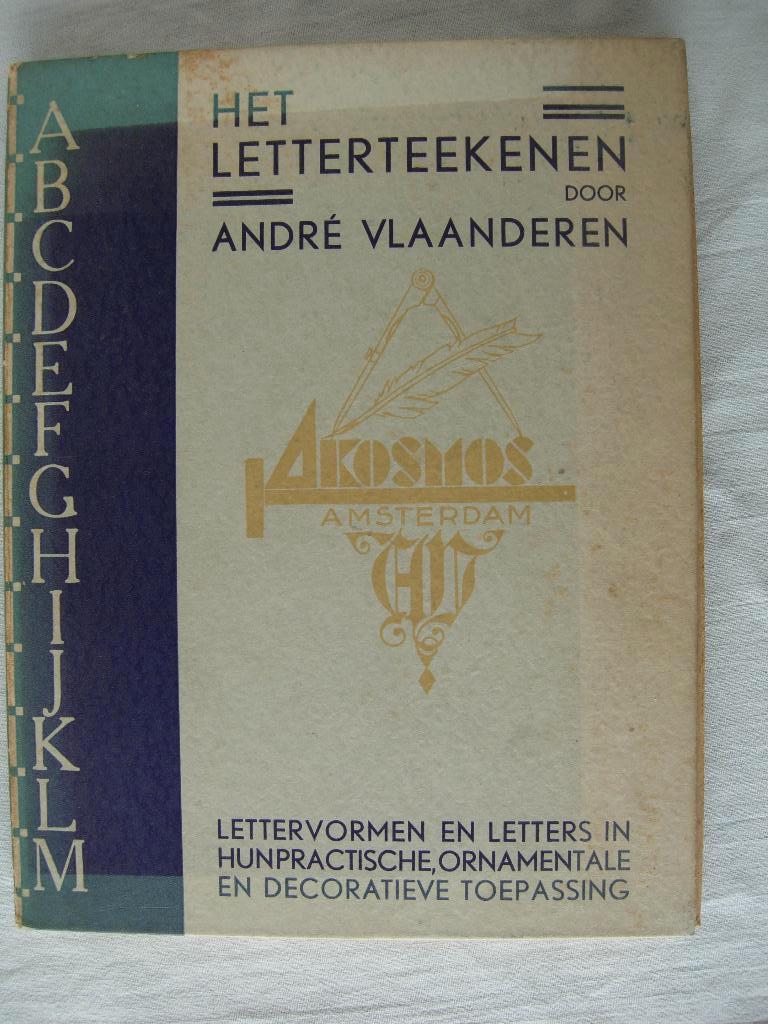 André Vlaanderen Het letterteekenen 1933, Verzenden, Gebruikt, Boek of Gids