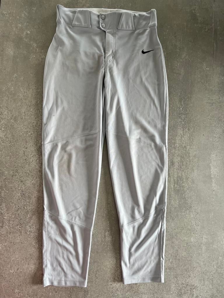 Lichtgrijze heren honkbal broeken, Sport en Fitness, Honkbal en Softbal, Ophalen of Verzenden, Gebruikt, Kleding