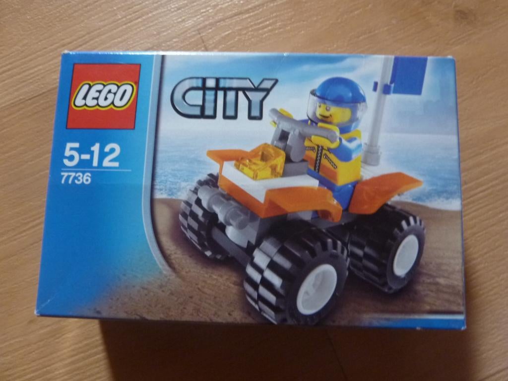 LEGO Kustwacht quad 7736, Ophalen of Verzenden, Nieuw, Complete set, Lego