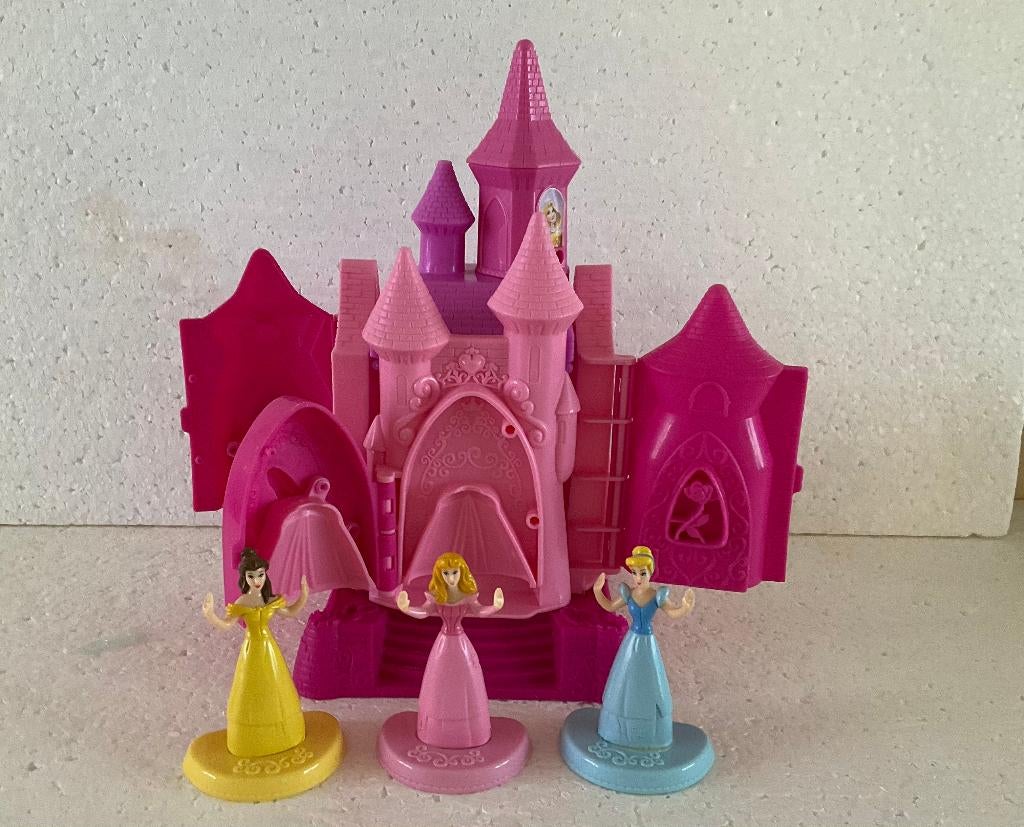 Disney speelkasteel met prinsessen, Ophalen of Verzenden, Zo goed als nieuw, Poppenhuis