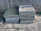 Terras tegels te koop, Ophalen, 60 cm of meer, Gebruikt, Hardsteen