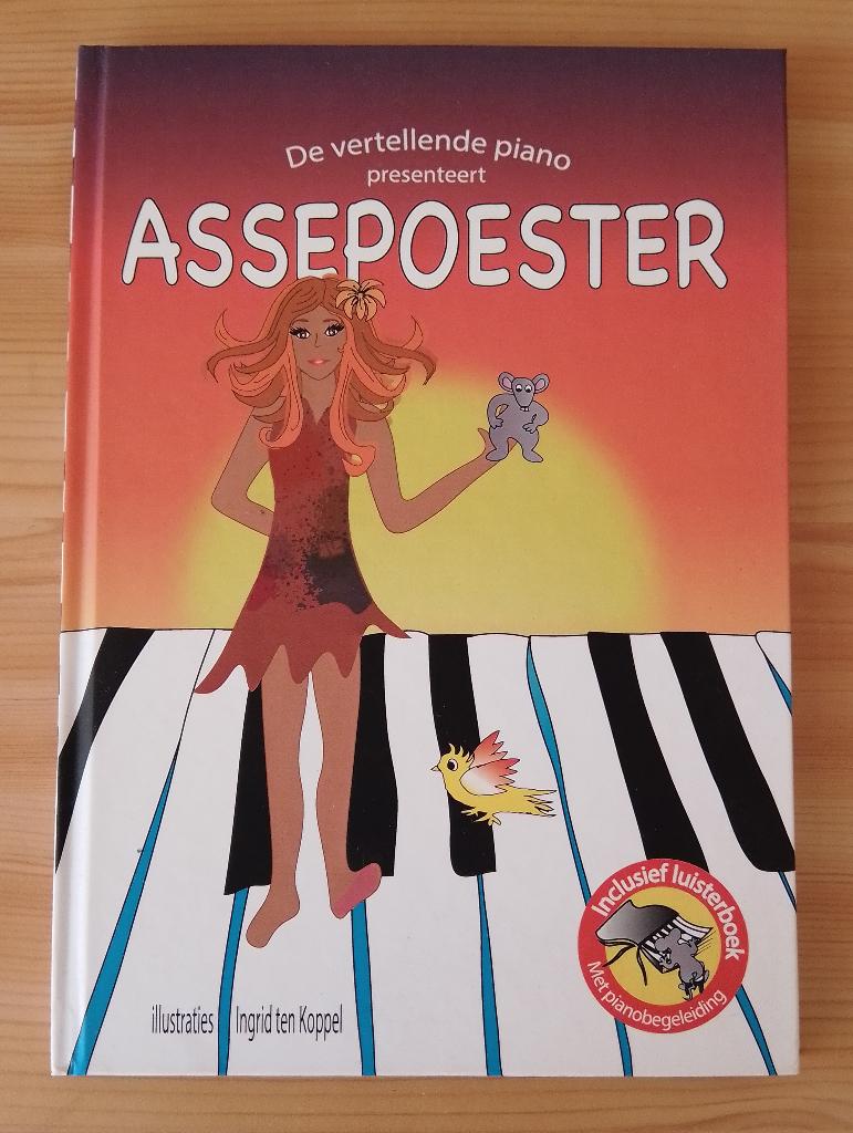 Assepoester (boek/luisterboek), Boeken, Sprookjes en Fabels, Ophalen of Verzenden, Nieuw