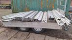 Aluminium profielen 100mtr +  en ramen voor voortent, Ophalen