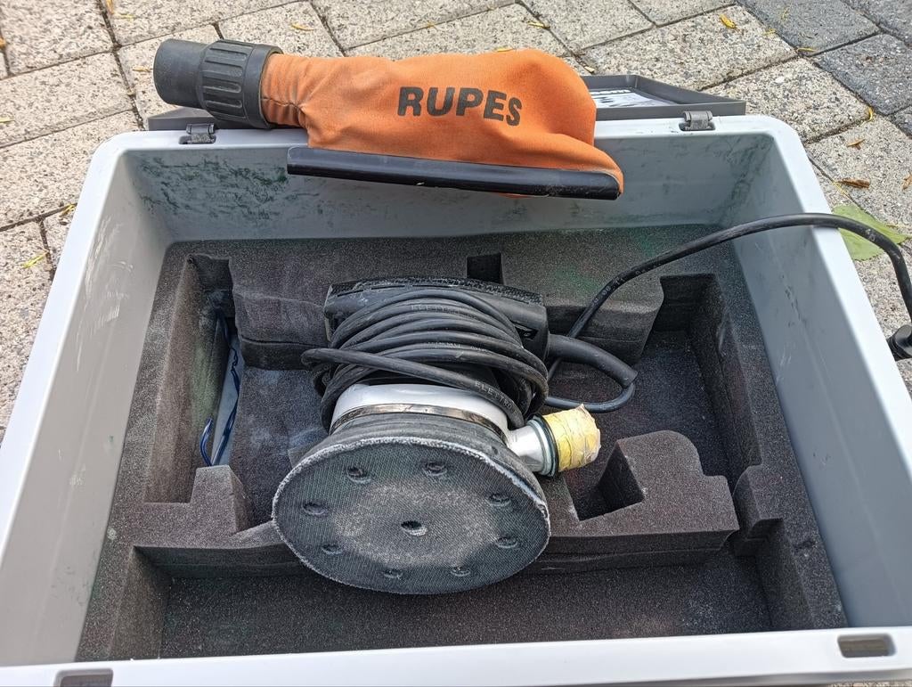 Rupes Vlak schuurmachine, Ophalen, Gebruikt, Minder dan 600 watt, Vlakschuurmachine