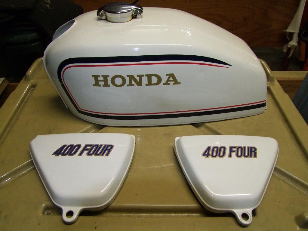 Honda CB 400 four lakset (tank en zijkappen) + div odln CB, Ophalen of Verzenden