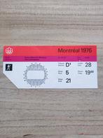 Vintage ticket Boxen van de Olympische Spelen Montreal, Eén persoon