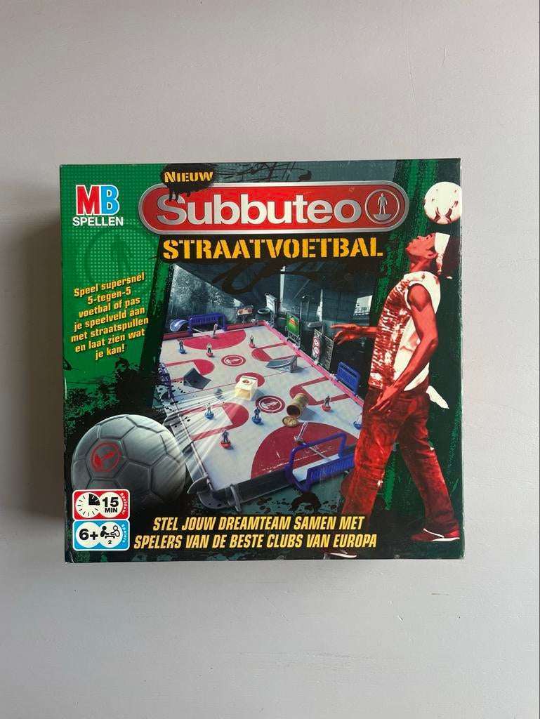 Subbuteo Straatvoetbal, Een of twee spelers, Ophalen of Verzenden, Gebruikt, MB