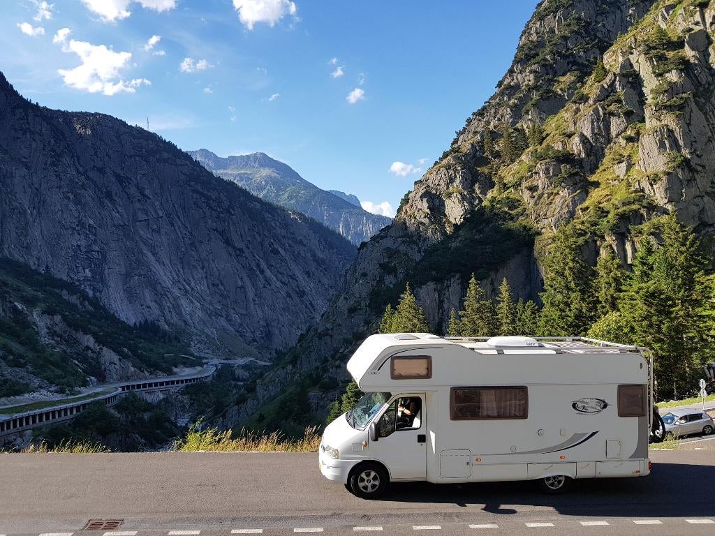 te koop Camper 2005 compleet, Alkoof, Ringverwarming, Fiat, Particulier