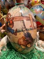 #pasen papier mache paas ei candycontainer, Gebruikt, T, Ophalen of Verzenden, N