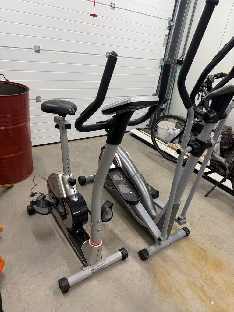 Crosstrainer en Hometrainer - Zeer nette staat, Ophalen, Zo goed als nieuw, Crosstrainer, Metaal