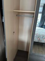 Leenbakker 4-deurs kast met hang- en leggedeelte, lades, Huis en Inrichting, Ophalen, Gebruikt, 200 cm of meer, 150 tot 200 cm