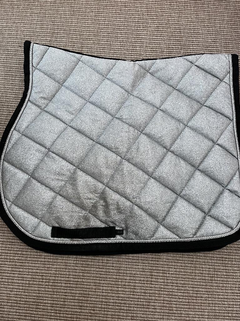 Zilver Glitter dekje Dressuur/Veelzijdigheid, Dieren en Toebehoren, Paarden en Pony's | Dekens en Dekjes, Ophalen of Verzenden