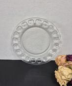 Glazen gebaksbordje,  8 beschikbaar, Huis en Inrichting, Gebruikt, ., Ophalen of Verzenden, .