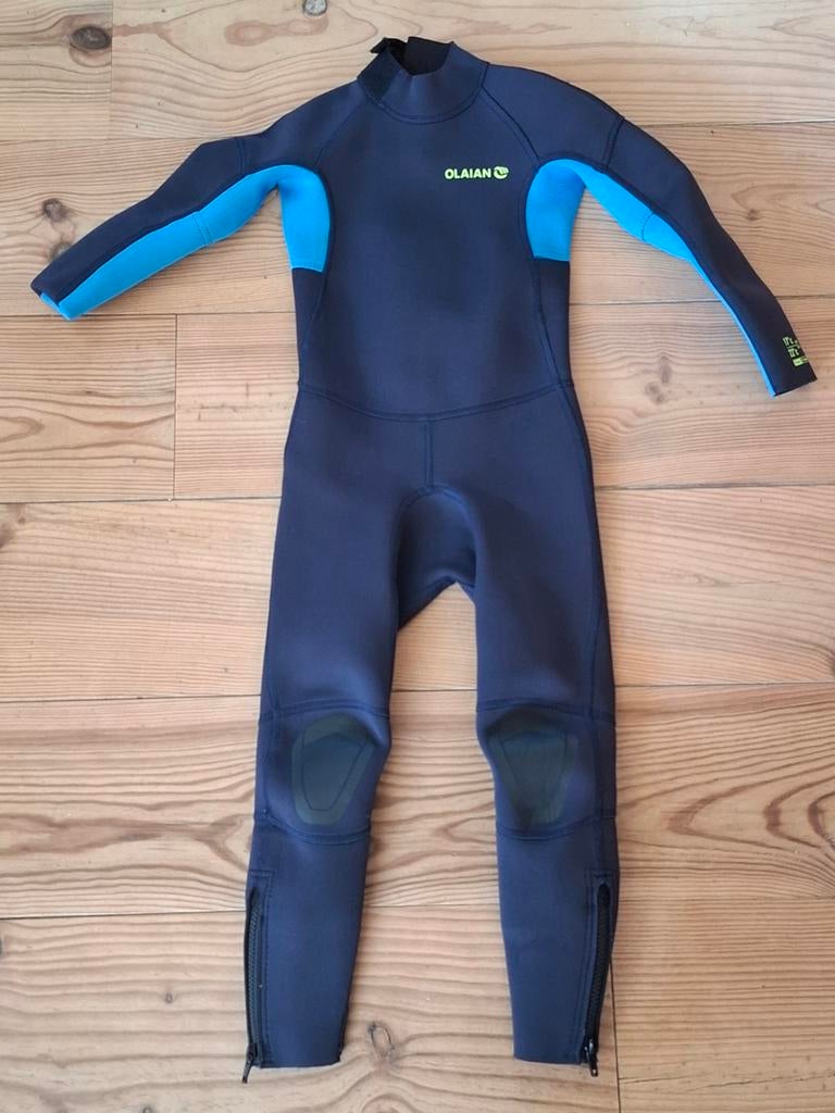 Kinder wetsuit surfsuit neopreen maat 116-122, Watersport en Boten, Watersportkleding, Verzenden, Zo goed als nieuw, Kind, Wetsuit