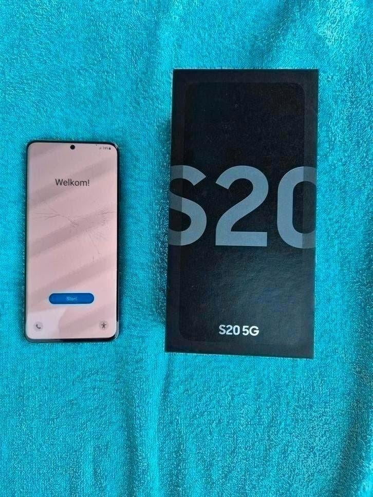 Samsung S20 5G, Telecommunicatie, Mobiele telefoons | Samsung, Galaxy S20, Zwart, Ophalen of Verzenden, Zo goed als nieuw