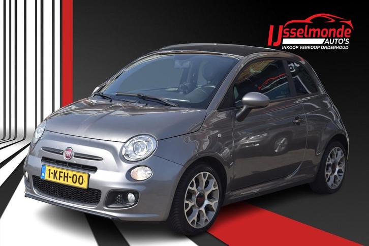 Fiat 500C 0.9 TwinAir 500S NAP Automaat Cabrio (bj 2013), Auto's, Fiat, Bedrijf, Te koop, 500C, ABS, Airbags, Airconditioning