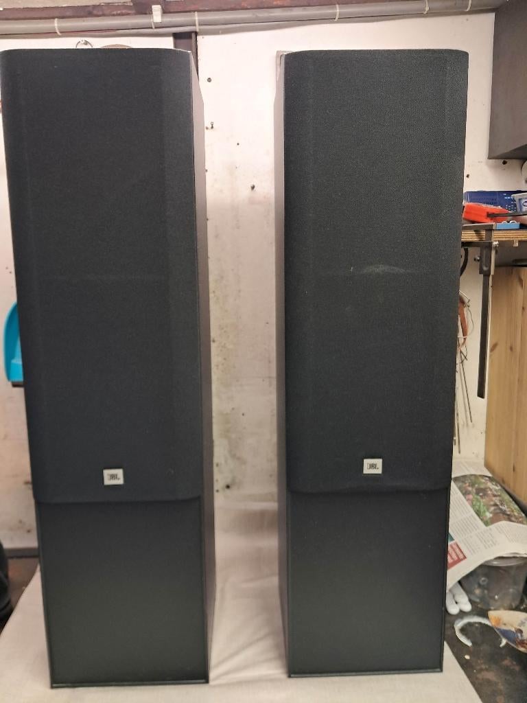 2 Front speakers JBL TLX 5000 4 ohms, Ophalen, Gebruikt, JBL, 120 watt of meer