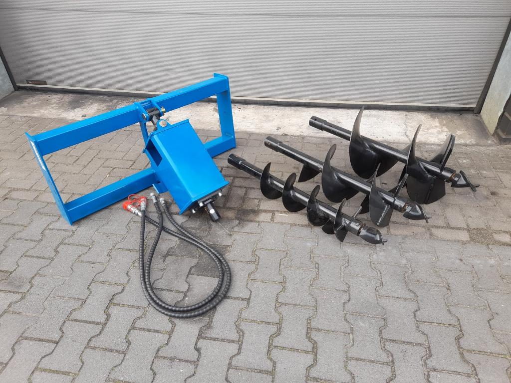 Hydraulische Grondboor, Tuin en Terras, Hand-tuingereedschap, Zo goed als nieuw, Grondboor, Ophalen