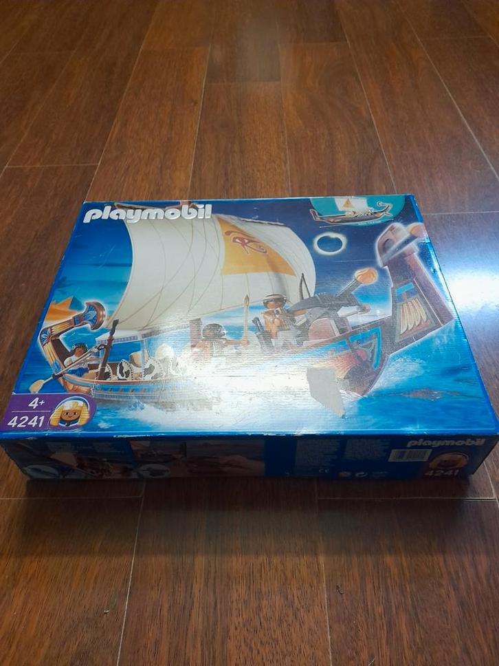 Playmobil Egyptische Boot 4241 - Nieuw in Doos, Kinderen en Baby's, Speelgoed | Playmobil, Nieuw, Complete set, Ophalen